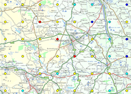 NSI Texture data for Yorkshire, UK